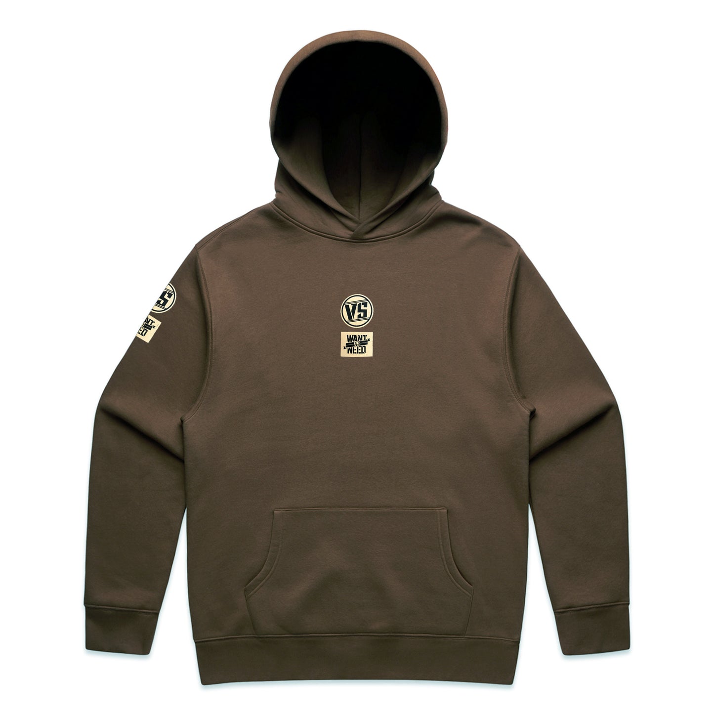 ADULT BOXED OUT PAISLEY PULLOVER HOODIE - DESERT